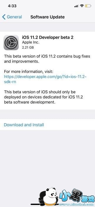 ios11.2 beta2