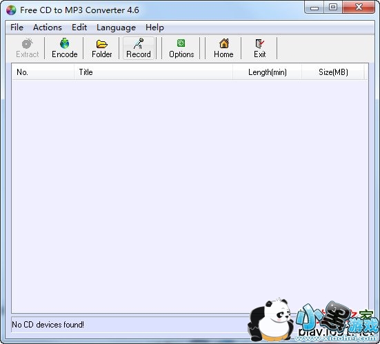 Free CD to MP3 Converter