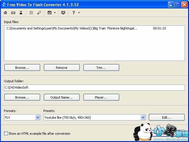 Free Video to Flash Converter