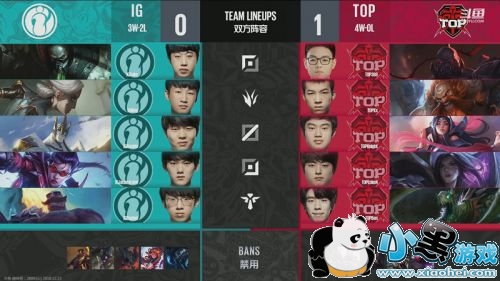 lol2018±1222IG vs TOPƵTOP2:0սʤIG