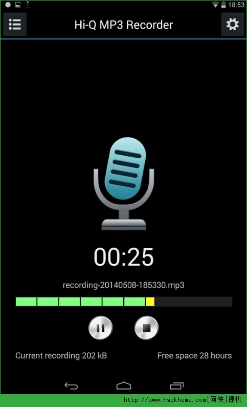 Ʒ¼apkֻ(Hi-QMP3Recorder)