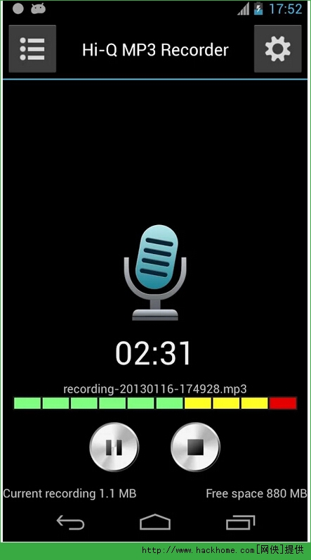 Ʒ¼apkֻ(Hi-QMP3Recorder)