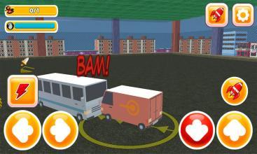 BlockyBusBattle:HoloRider3D