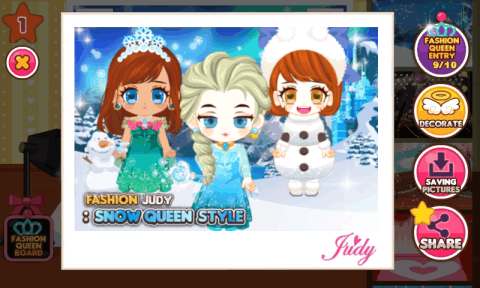 FashionJudy:SnowQueenstyle