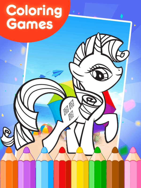 ColoringBookforLittlePony