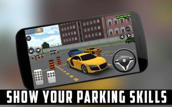 CityParkingSportsCarDrivingTestSimulator3D