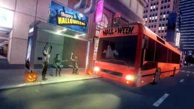 HalloweenMonsterCityBus:NightRacingSim2018