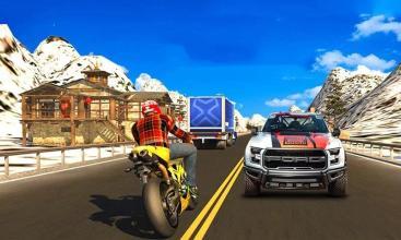 TrafficHighwayRider2017:MotorbikeRacergames