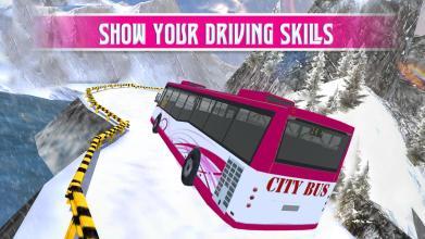 PinkLadySnowBusCityDriver3D