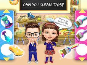 SweetBabyGirlCleanup6-SchoolCleaningGames