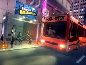 HalloweenMonsterCityBus:NightRacingSim2018