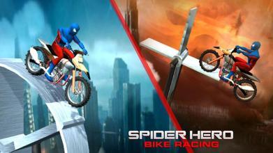 SpiderHeroBikeRacing