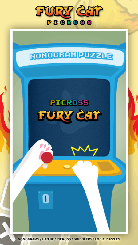 PicrossFuryCat-Nonograms