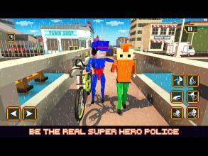 BlockyCopsPoliceBicycle