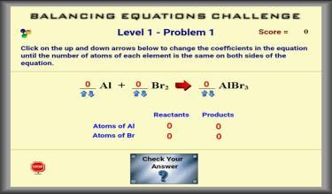 BalancingEquationsChallenge