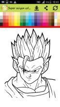 Coloringsupersaiyandragon