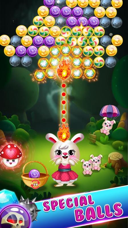 BunnyBubbleShooterPop:MagicMatch3Island