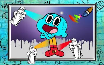 Gumballl:ColoringforDarwin