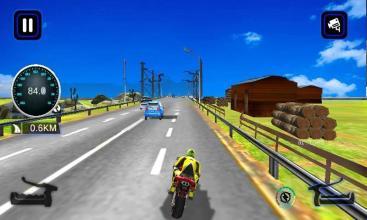 TrafficHighwayRider2017:MotorbikeRacergames