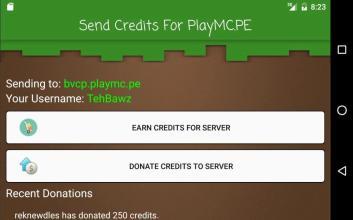 SendCreditsForPlayMC.PE