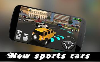 CityParkingSportsCarDrivingTestSimulator3D