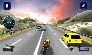 TrafficHighwayRider2017:MotorbikeRacergames