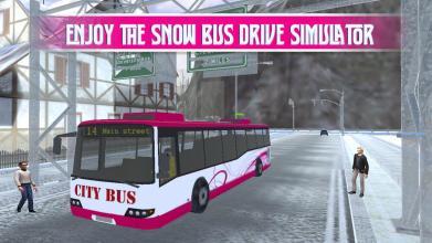 PinkLadySnowBusCityDriver3D