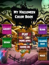 MyHalloweenColoringBook:ColoringGame