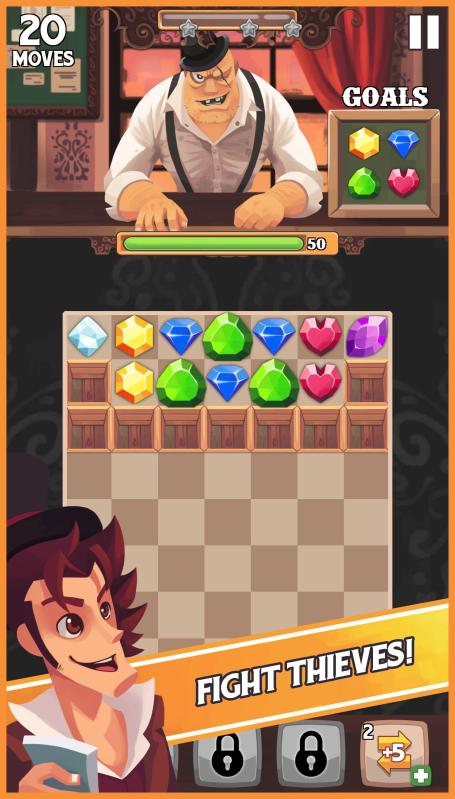 StolenJewels:Match3Puzzle