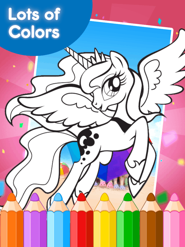 ColoringBookforLittlePony