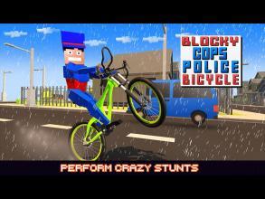 BlockyCopsPoliceBicycle