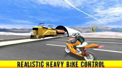 HighwayTrafficBikeStunts