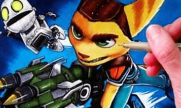 HowToDrawRatchetandClank