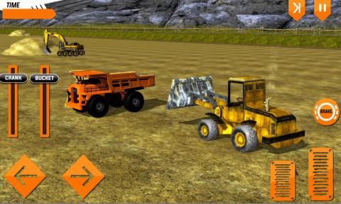 ConstructionTruckHillSim