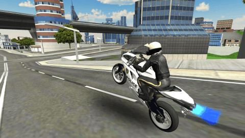 PoliceBikeCitySimulator