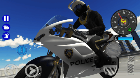 PoliceBikeCitySimulator