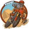 Motorcrossdirtbikeracingsaharasafari