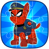 SpiderPatrolSuperheroJigsawPuzzle-KidsGame