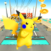 RunningPikachuSubwayCity