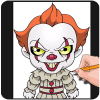 HowToDrawPennywiseIT(PennywiseITDrawing)