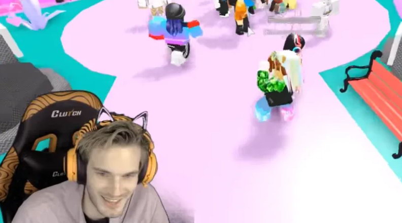 ˺ǷǶ ͹PewDiePieRobloxɾֻ