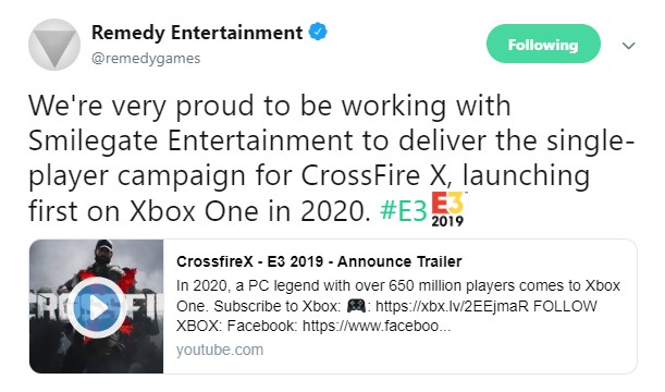 E3ԽXսRemedy 2020ȵ½Xbox One