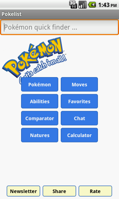 Pokelist