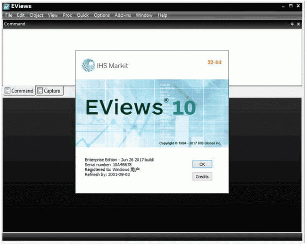 EViews10 Win10 10.0 °(32λ/64λ)