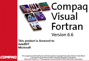 Compaq Fortran 6.6 6.6B հ