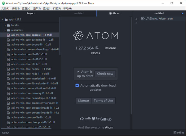 Atom Windows10 İ