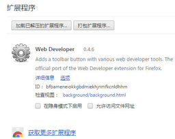 Web Developer Chrome