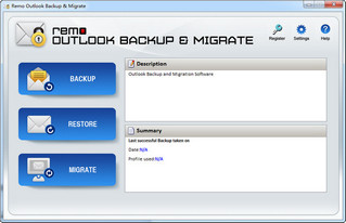 remo outlook backup migrateo